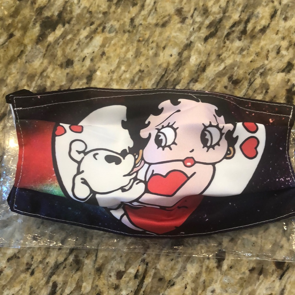 Betty Boop face mask